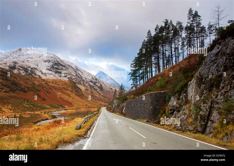 Winter in the Highlands of Scotland, UK Stock Photo - Alamy