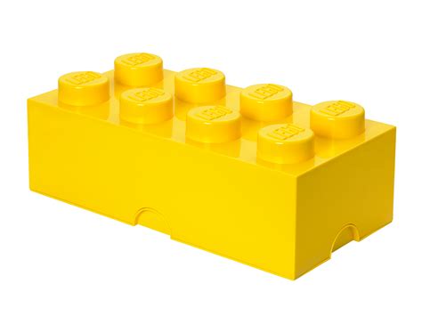 8-Stud Storage Brick – Yellow 5006916 | Other | Buy online at the ...