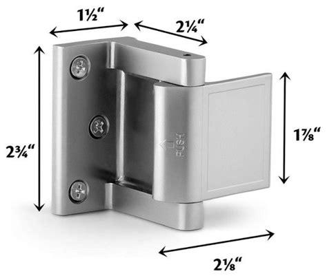 Aluminium Door Latch Black | Hotel Warehouse