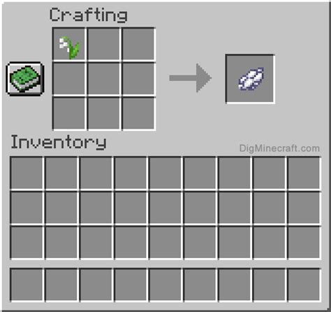 How to make White Dye in Minecraft