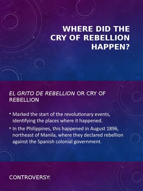 Where Did The Cry of Rebellion Happen? | PDF | Luzon | Metro Manila