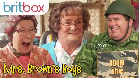 Awkward Tongue Twister Gives the Cast the Giggles | Mrs Brown's Boys ...