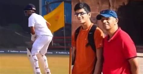 Rahul Dravid’s son Samit Dravid scores 98 in U19 match against Jammu ...