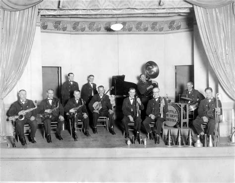 Seattle Fire Department orchestra, circa 1920s - a photo on Flickriver