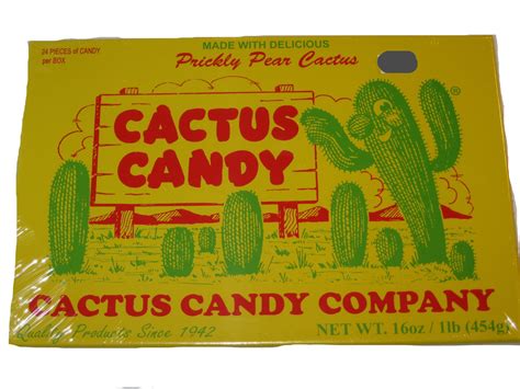 Cactus Candy Prickly Pear Candy 1lb gift box — Sweeties Candy of Arizona