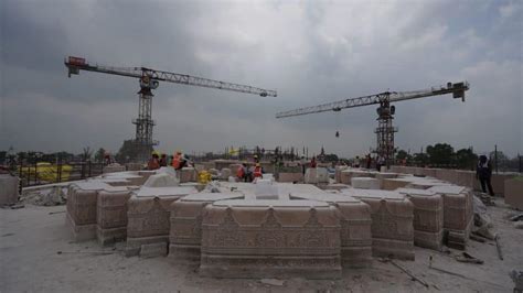 Magnificent Ram Mandir Construction Nears Completion In Ayodhya- Check Latest Pictures | News ...