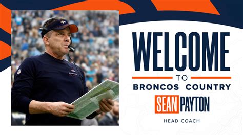 Broncos name Sean Payton as Head Coach