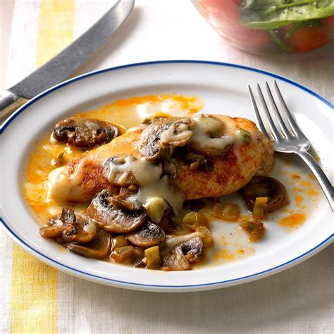 Baked Chicken and Mushrooms Recipe: How to Make It