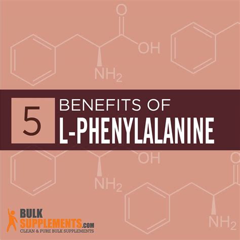 L-Phenylalanine: Benefits, Dosage & Side Effects