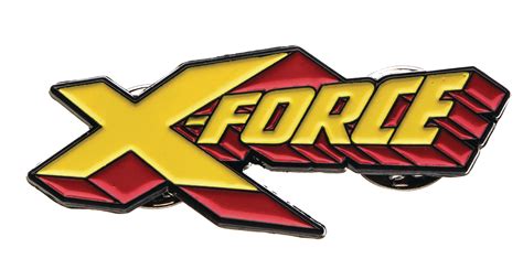 AUG193283 - MARVEL HEROES X FORCE LOGO PIN - Previews World