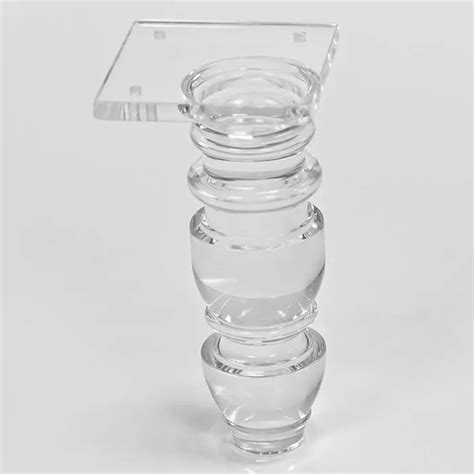 7" Clear Acrylic Furniture Legs Lucite Table Legs For Home Use - Buy Acrylic Furniture Legs ...