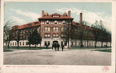 New Engineering Building, University of Michigan Ann Arbor, MI Postcard