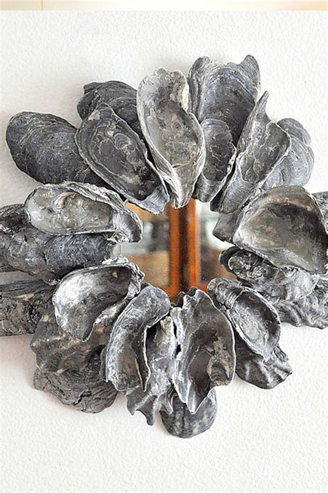 How To Make A Black Oyster Shell Mirror | Made In A Day