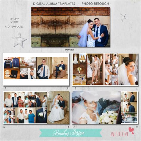 This item is unavailable | Etsy | Wedding album templates, Wedding ...