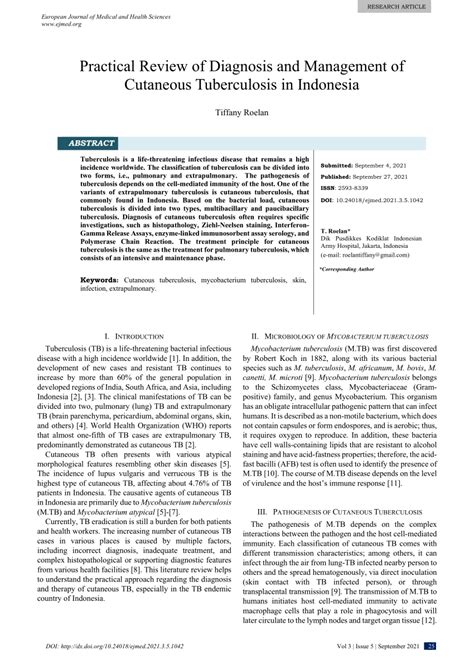 (PDF) Practical Review of Diagnosis and Management of Cutaneous ...