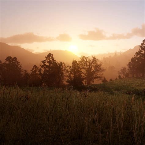 Valley Sunset (RDR2) 4K | Wallpapers HDV