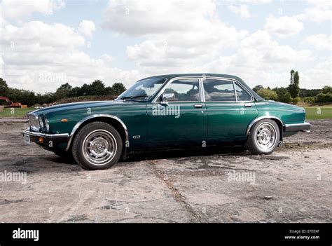 Jaguar XJ6 convertible, and aftermarket conversion Stock Photo - Alamy