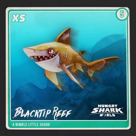 Blacktip Reef Shark | Hungry Shark Wiki | FANDOM powered by Wikia