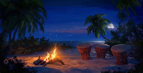 ArtStation - Concept art: Almap | Havaianas | Moana