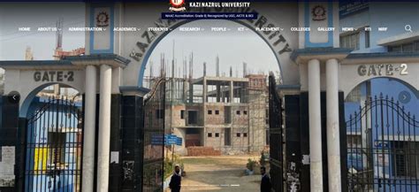 Kazi Nazrul University, Asansol Admission, Courses Offered, Fees, Ranking, Campus Placement ...