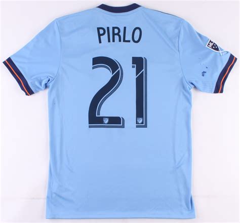 Andrea Pirlo Signed New York City FC Adidas Jersey (JSA COA) | Pristine ...