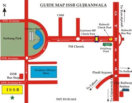 Gujranwala – ISSB location map in Gujranwala city – Paki Mag