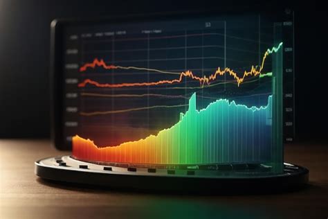 Premium AI Image | Energy crisis rising graph data chart representing ...