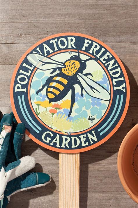 Top 10 Pollinator Habitat Garden Sign - Your Kitchen