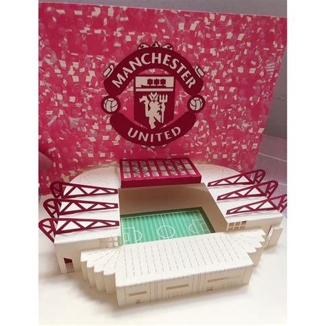 3D pop pop card- MU football stadium | Shopee Malaysia