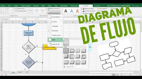 Instrumento ocio Ambicioso diagrama de flujo plantilla excel encanto ...