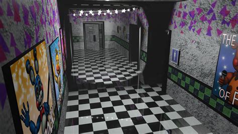 FNAF 2 MAP BLENDER PORT by FireAzure on DeviantArt