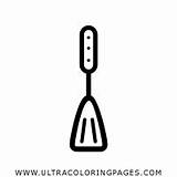 Spatula Coloring Page  Ultra Coloring Pages sketch template