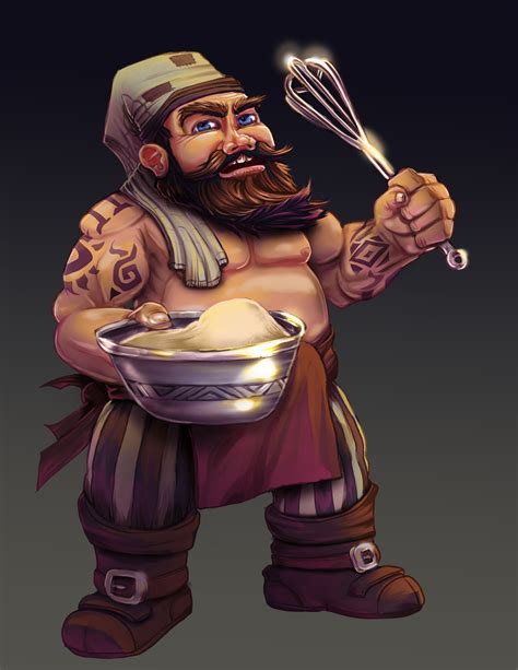 ArtStation - Dwarven Baker