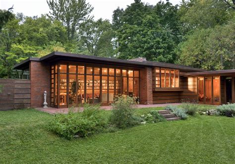 Frank Lloyd Wright ~ Herbert and Katherine Jacobs First House ~ Madison ...