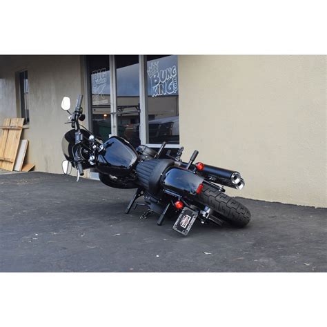 Bung King Highway Peg Crash Bar for 2018-2022 Harley Softail Street Bob and Low Rider - Get ...