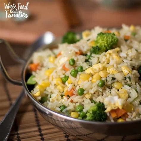 Healthy Vegetable Fried Rice | My Nourished Home