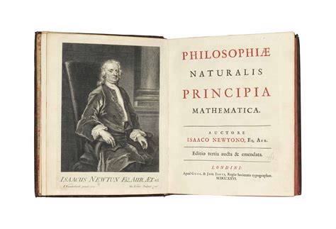 NEWTON, Isaac (1642-1727). Philosophiae naturalis principia mathematica ...