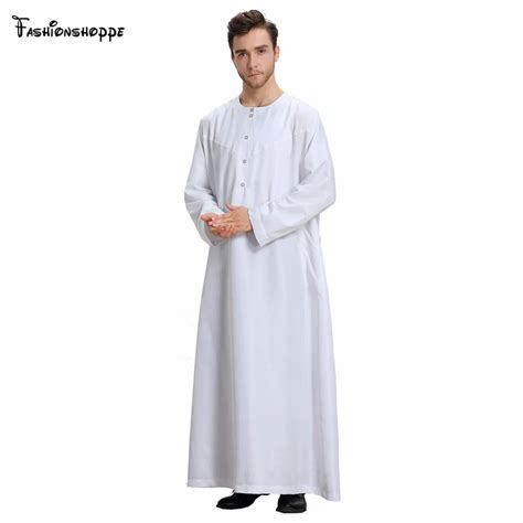 2017 Mens islamic clothing abaya for men arab clothing men muslim ...