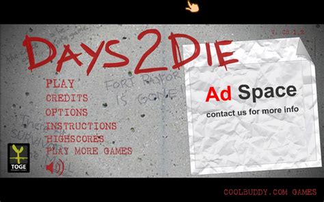 Days 2 Die Hacked / Cheats - Hacked Online Games