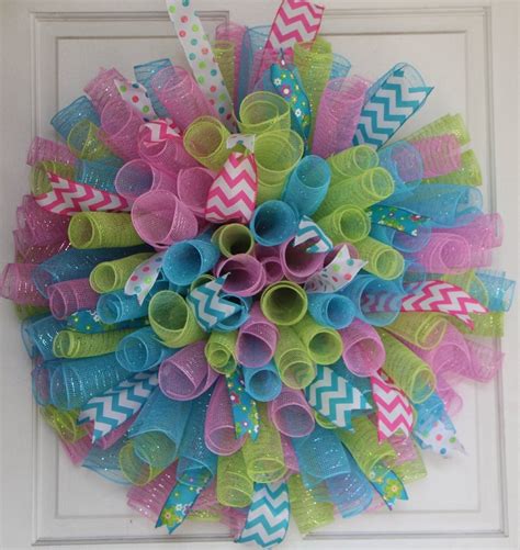 10 Fabulous Spring Deco Mesh Wreath Ideas 2024