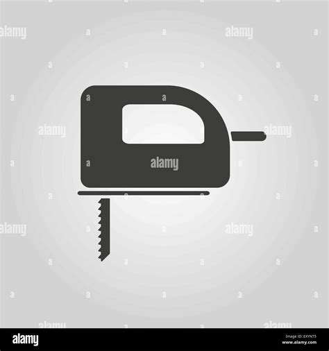 The fretsaw icon. Fretsaw symbol. Flat Stock Vector Image & Art - Alamy