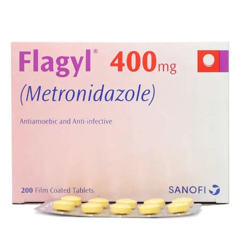 Flagyl 400mg Tablets - Metronidazole 400mg, 10s - Asset Pharmacy