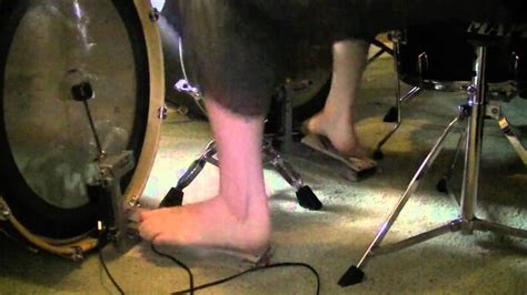 Double Stroke Kick Drumming - 8ths to 16ths with Triggers (Heel-Toe Technique) - YouTube