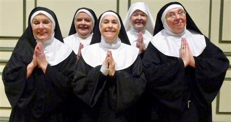 Villages cast donning habits for production of Nunsense at Savannah ...