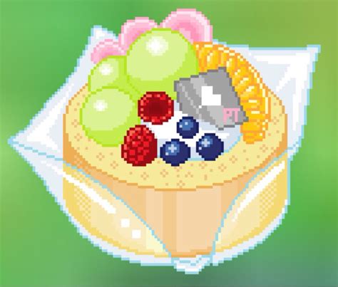 Minecraft Food Pixel Art