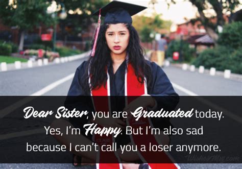 Happy Graduation Quotes For Sister - ShortQuotes.cc