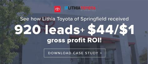 Case Study: Lithia Toyota of Springfield – WeDrive