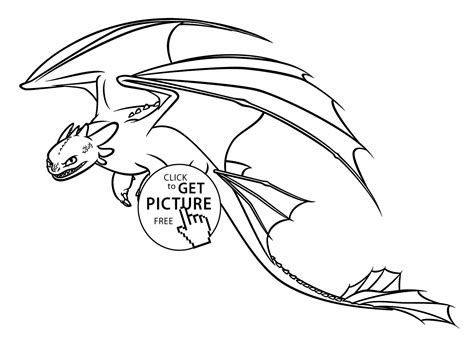 Toothless Coloring Pages at GetDrawings | Free download