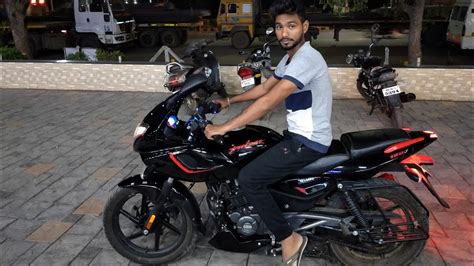 Bajaj Pulsar 180 F 2020 user review mileage topspeed - YouTube