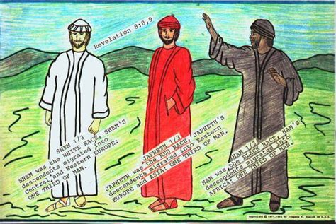 Shem, Ham & Japheth | Picture Story of the Bible | Pinterest | Hams